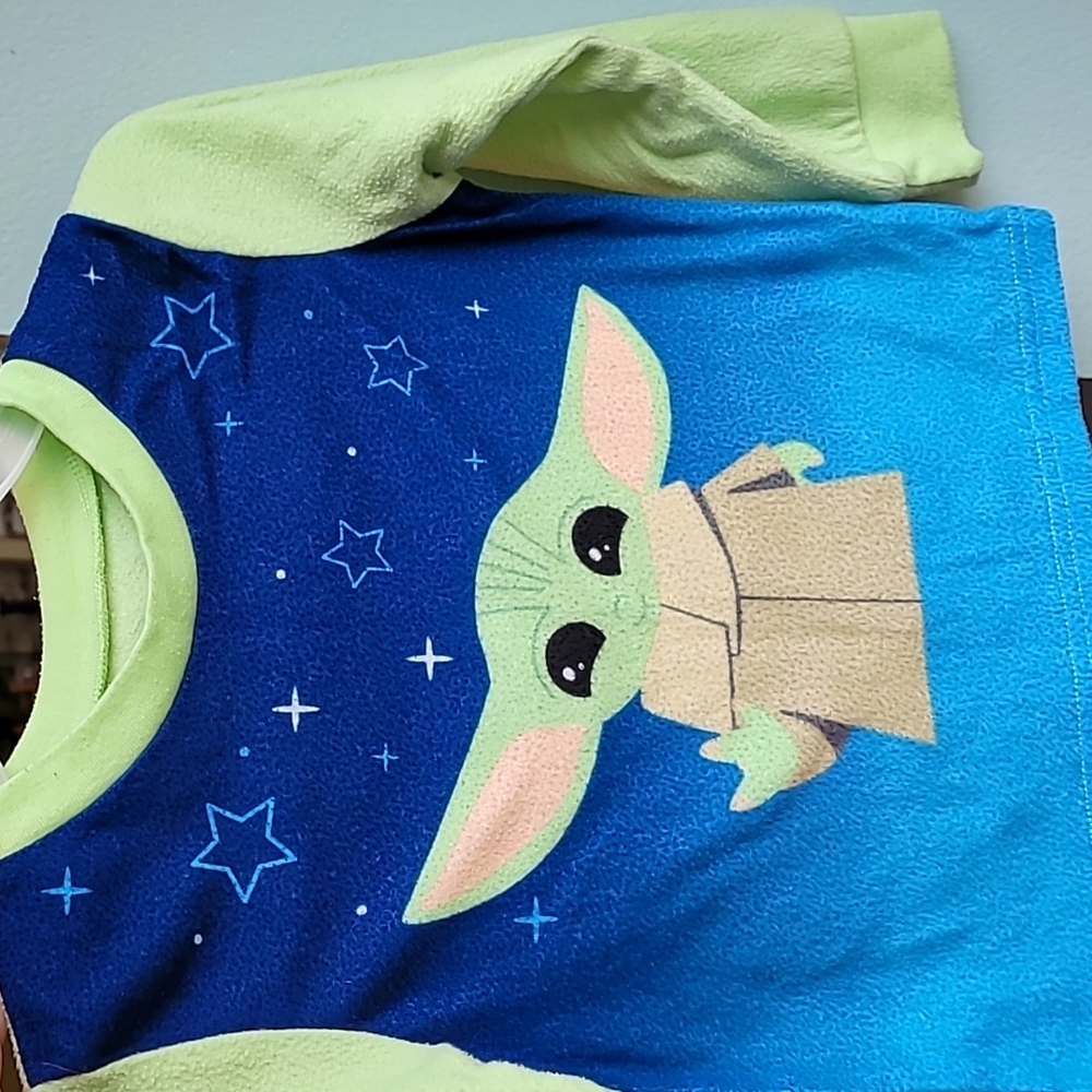 Star Wars Baby Yoda fleece pajamas
